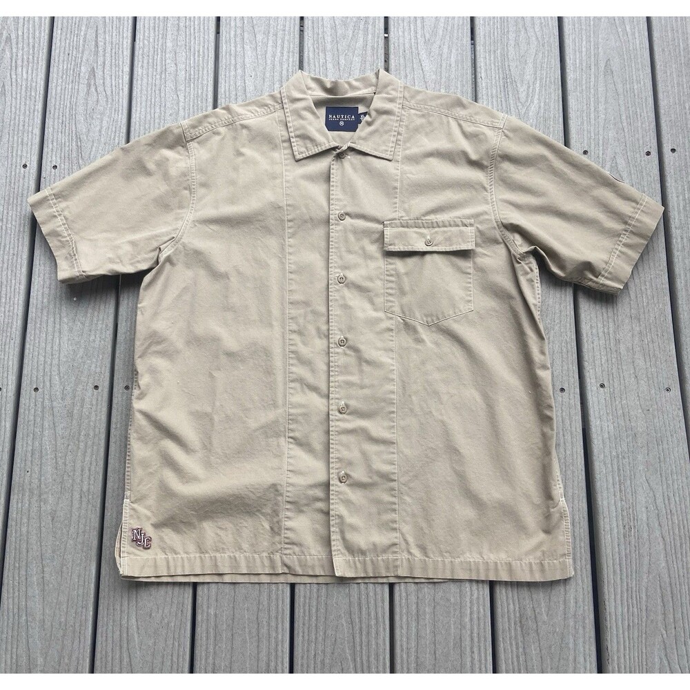 Vintage Nautica Jeans Co Shirt XL Wall of Fame 1996 All Star NJC Hip Hop Y2K